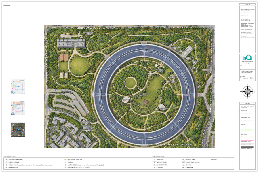 Architectural site plan preview for 19400 Homestead Rd